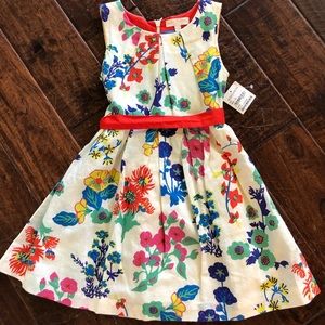 NWT Girls MiniBoden USA Dress. Size 4-5./Xs